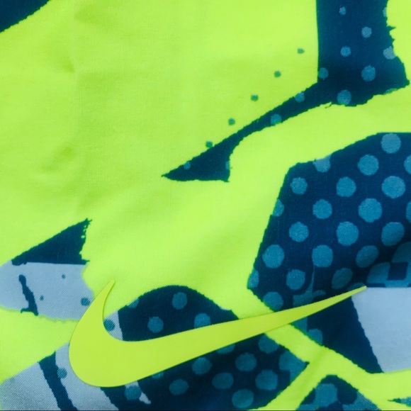 Nike Neon and Blue Swim Trunks - Picture 3 of 4